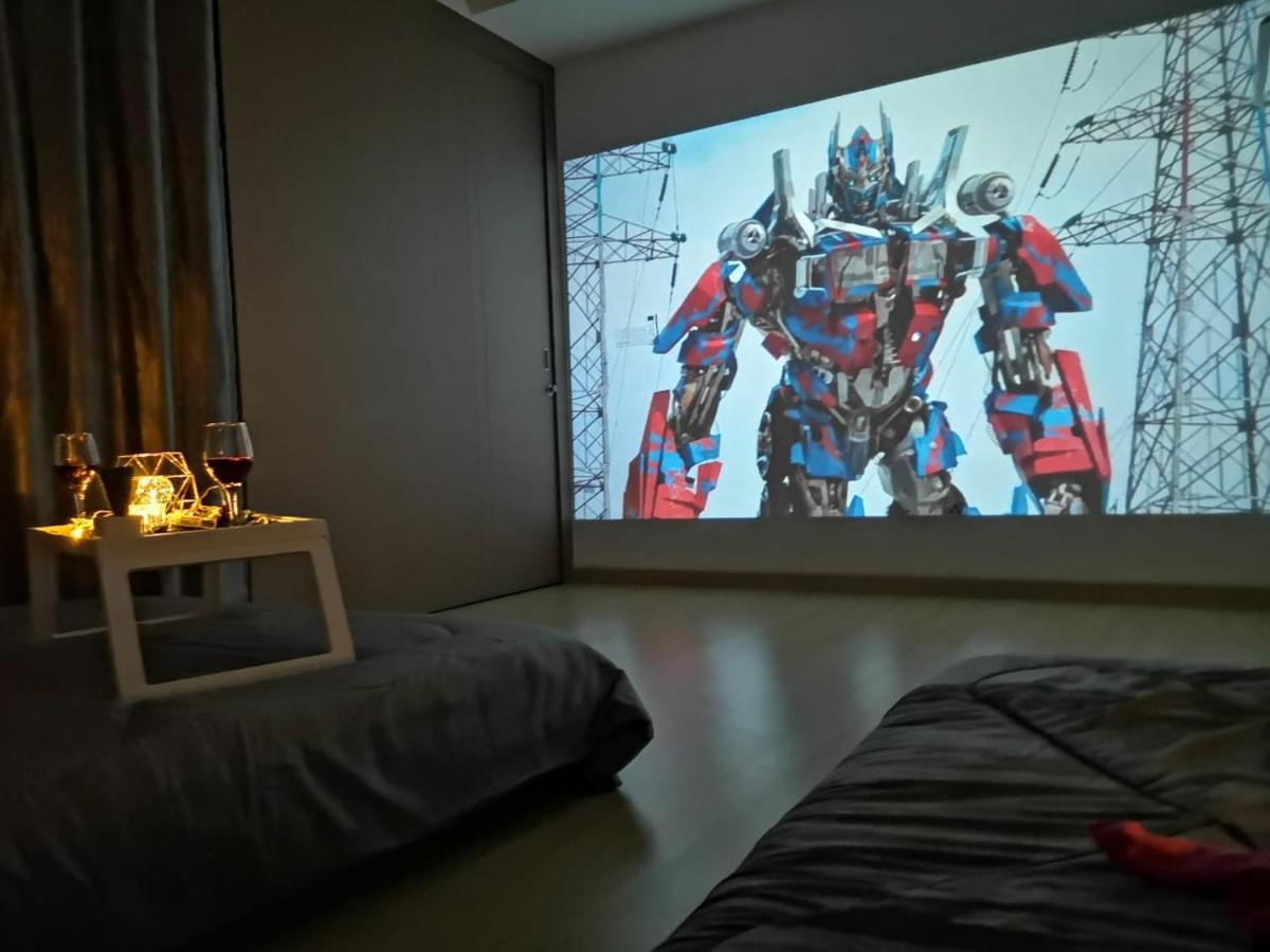 Dsara Big Cinema Netflix Projector Next Sb Hospital Apartment Sungai Buloh Exterior photo